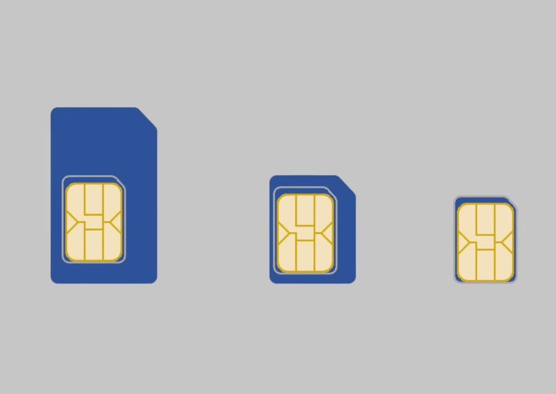 prikaz tri esim kartice